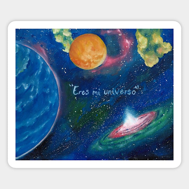 Space quotes Magnet by Brayanamis